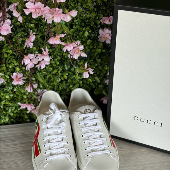 New Mens Gucci Ace interlocking logo sneakers - Picture 9 of 11